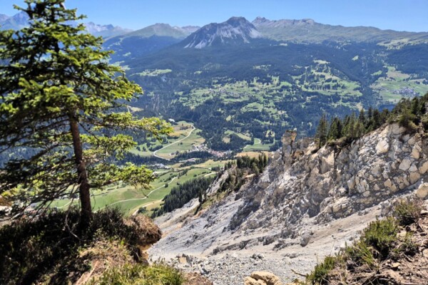 Brienz/Brinzauls: «Igl Rutsch» aus der Vogelperspektive