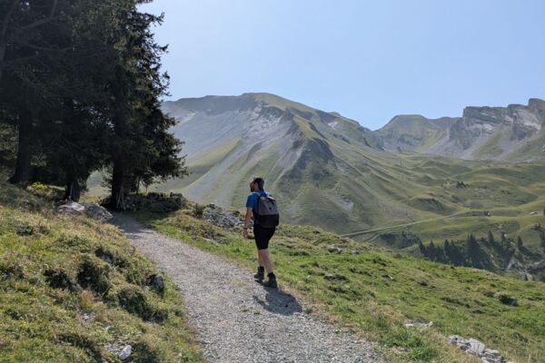 Randonnée familiale jusqu'à la Stockhütte