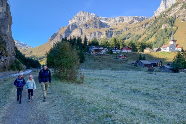 Randonnée vers le col du Klausen