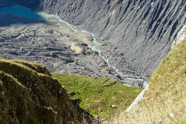 Zur Loge über dem Unteren Grindelwaldgletscher