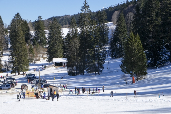 Les Franches-Montagnes en hiver 