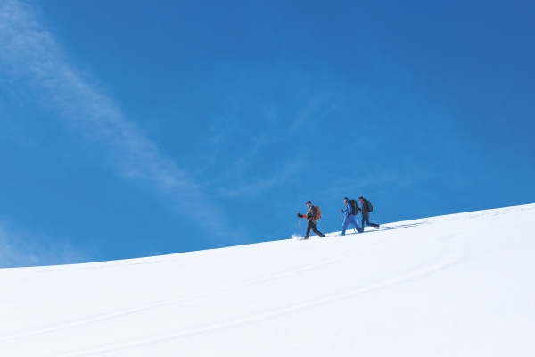 Schneeschuhtour zum Aussichtsberg Schilt im Glanerland
