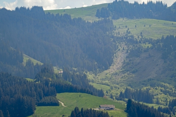 De belles vues dans les Préalpes fribourgeoises