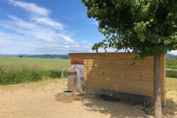 Sur le Bruderholz en direction de Bâle