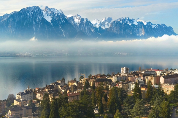 Randonnée urbaine à Montreux