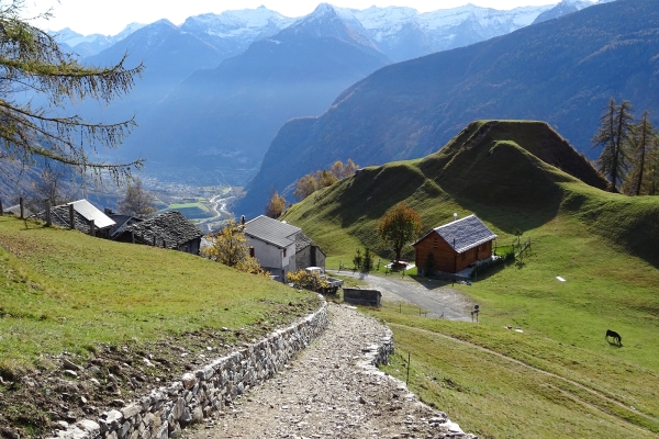 Parcours en boucle dans le Val Malvaglia