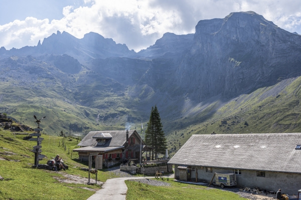 Belles vues dans la région des Walenstöcke