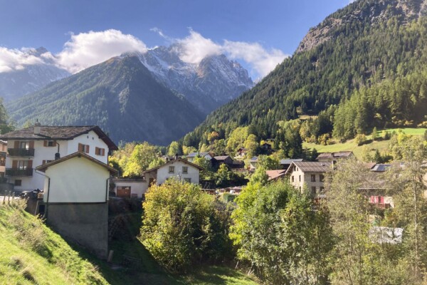 Über eine Moräne im Val Ferret