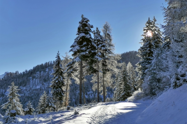 Schattenspiele im Val d’Anniviers