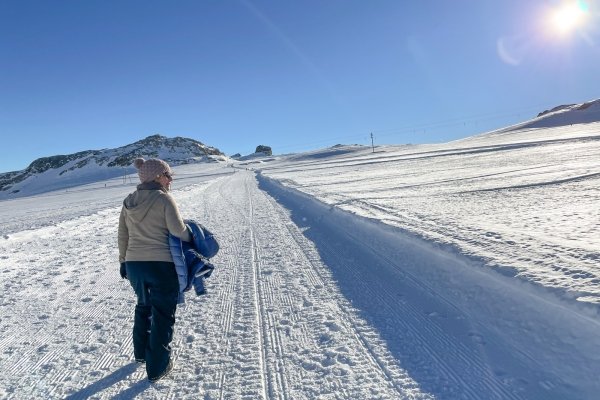 Randonnée sur la glace