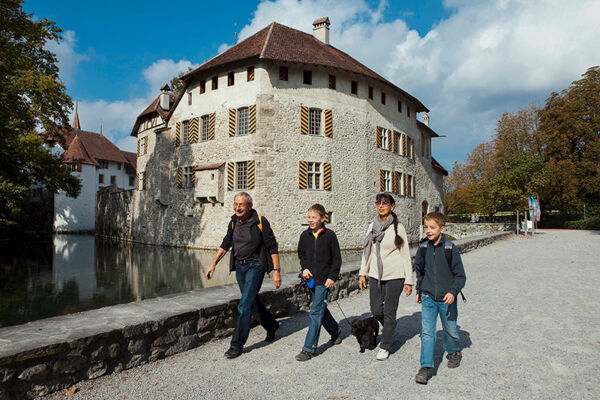 Von Schloss Hallwyl nach Schloss Heidegg