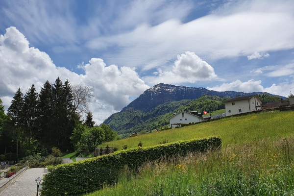 Le long du lac jusqu'à la Hohle Gasse