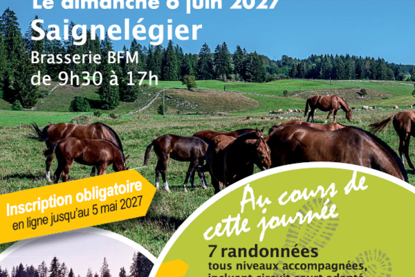 Journée cantonale de la randonnée Jura rando