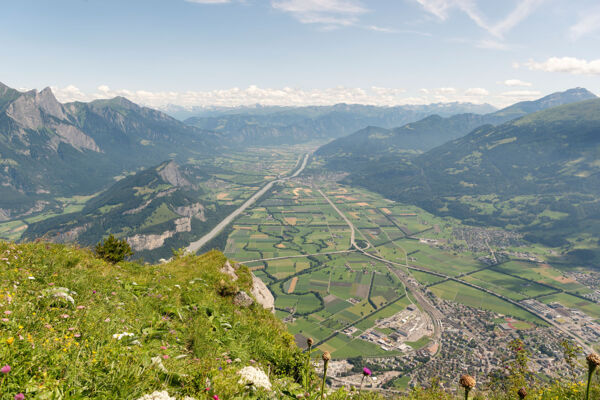 Auf direktem Weg auf den Gonzen