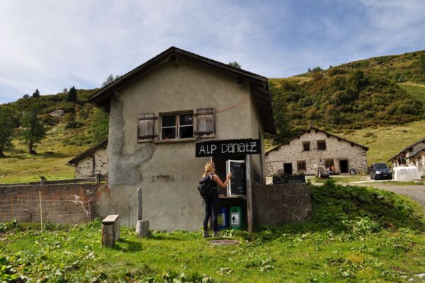 Zu den Surettaseen hoch über Splügen
