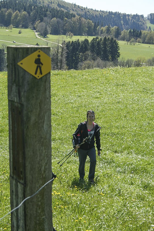 Kurz vor dem Col des Rangiers.