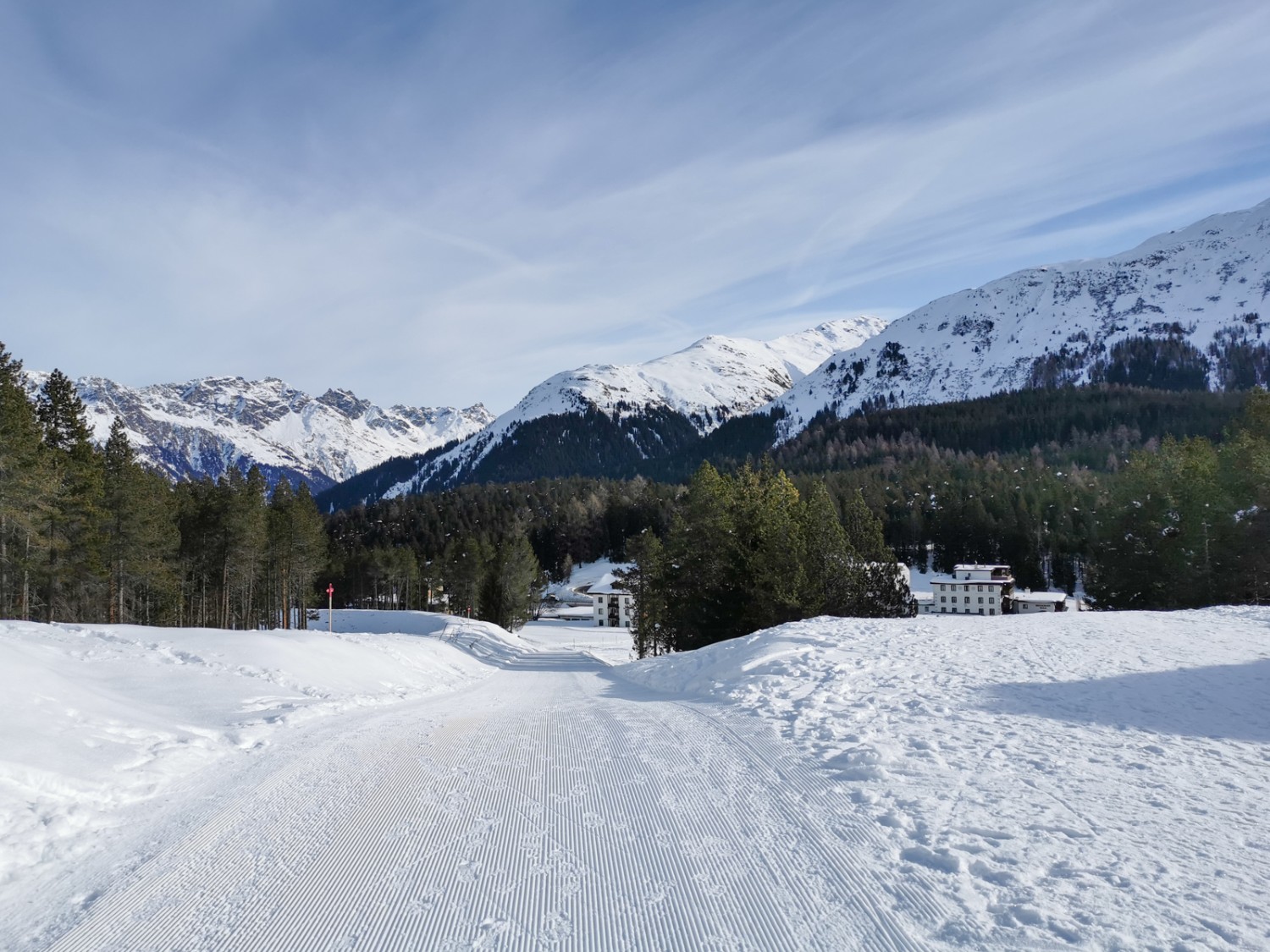 Lors de la montée entre Wolfgang et le Schluochtwald. Photo: Andreas Staeger