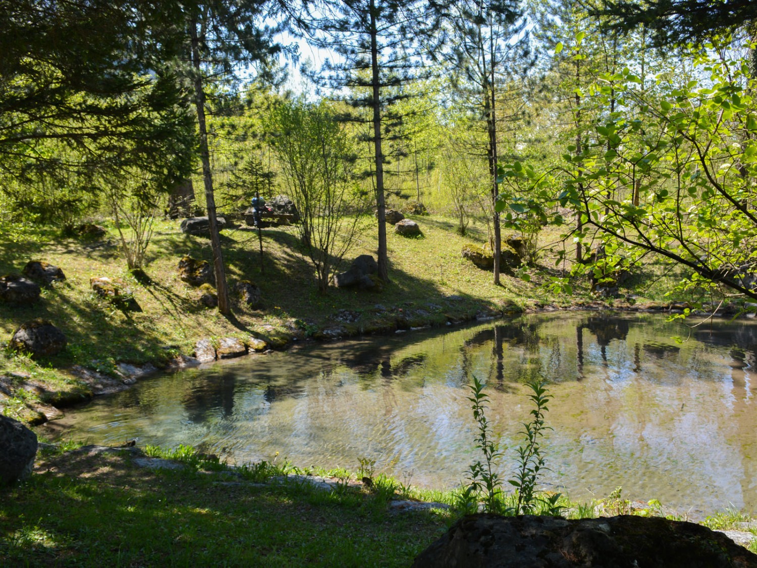 Gemütlicher Rastplatz. Bild: Werner Nef