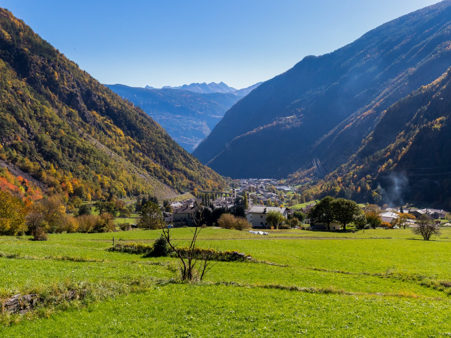 Le Val Poschiavo est une vallée chargée d'histoire. Photo: Daniel Fleuti