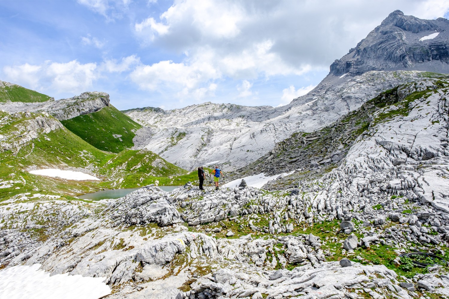 Ce paysage est un endroit idéal pour la randonnée. Photo: Iris Kürschner