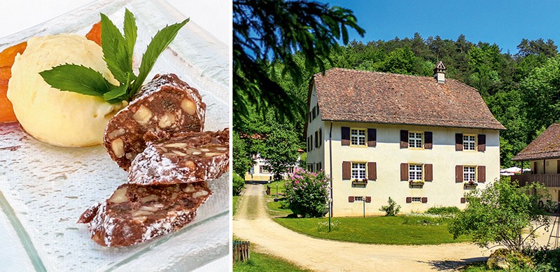 De saison, frais et maison: au Neumühle, aux confins du canton de Bâle, tout est bio.