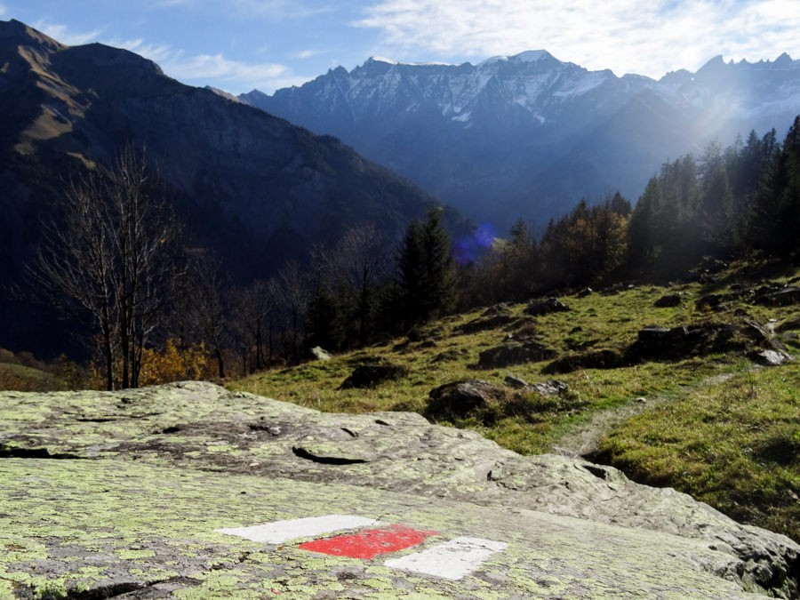 Le sublime panorama se dévoile un peu plus à chaque étape de l’ascension. Photos: Vera In-Albon 