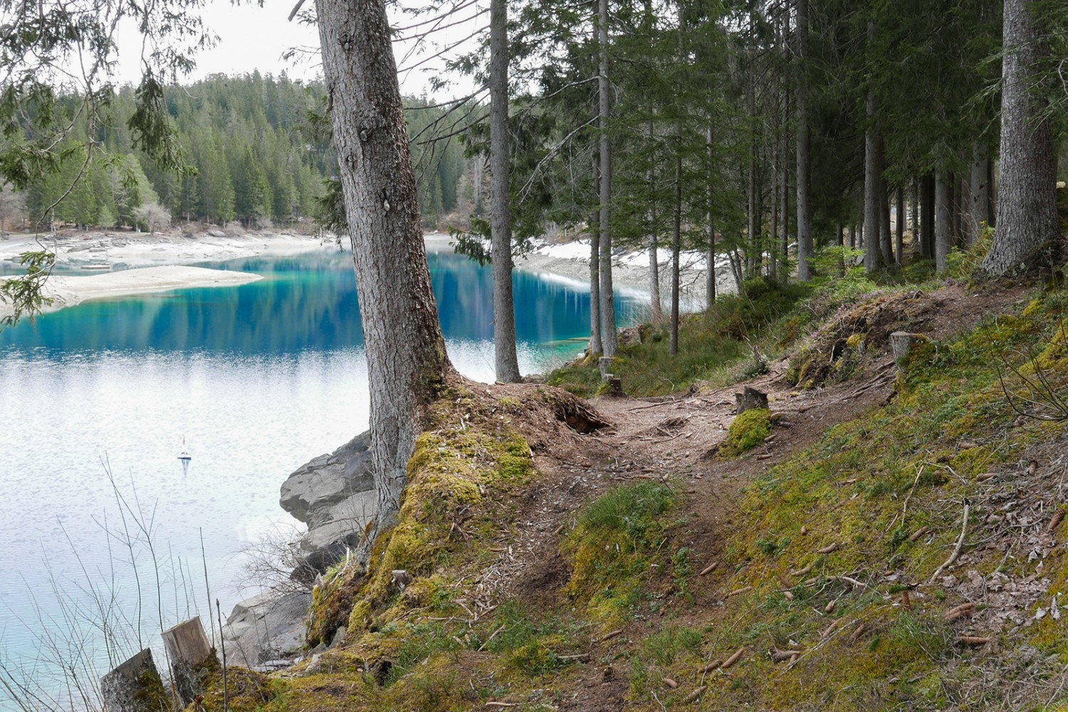 Forêts vert sombre et lacs de montagne turquoise: les teintes contrastées de la randonnée. Photos: Susanne Frauenfelder