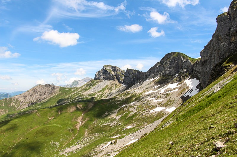 La montée raide vaut la peine. Photo: Alexandra Blatter