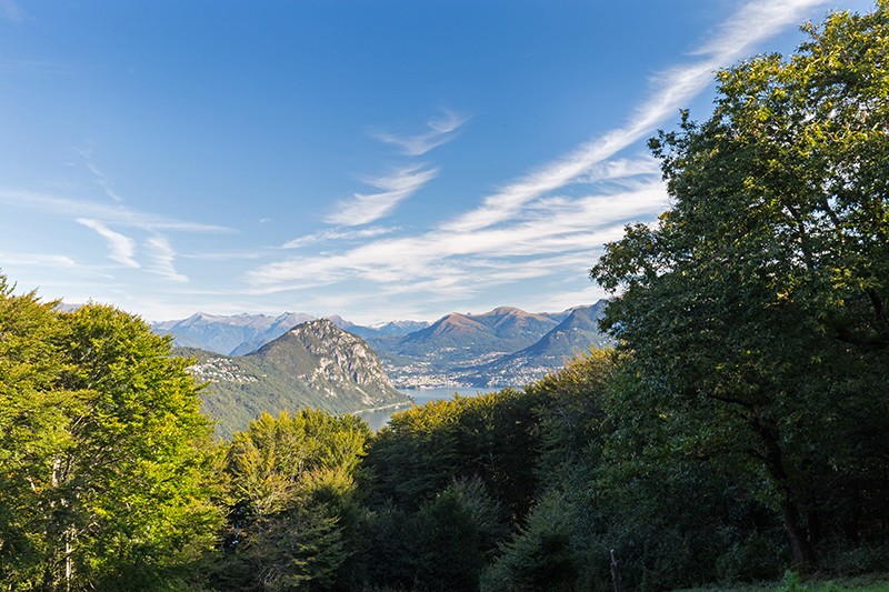 Vue depuis le Grotto de l’Alpe di Brusino. Photos: Daniel Fleuti