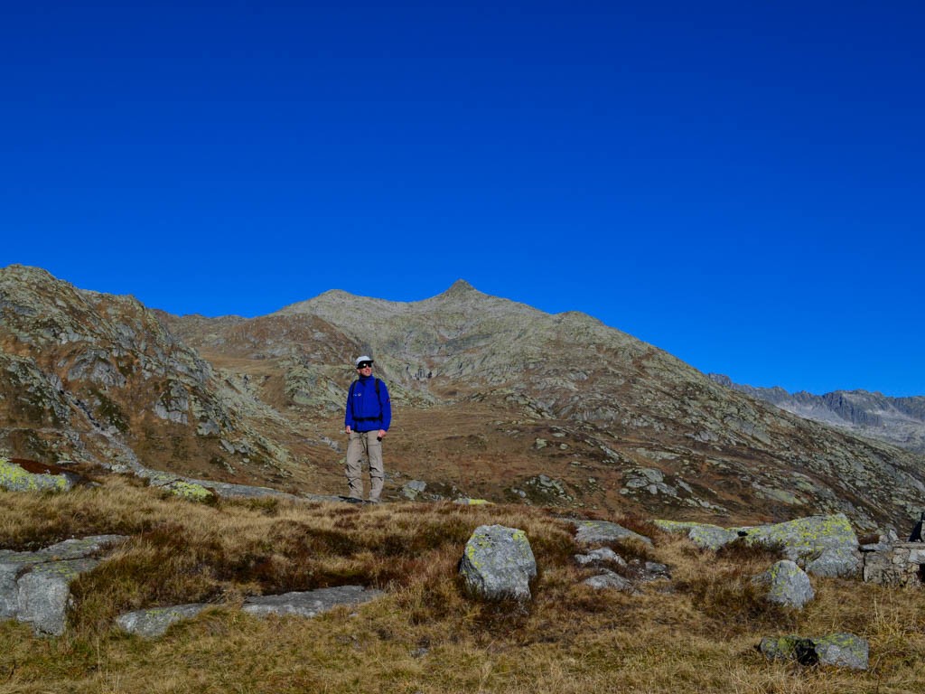 Au col du Gothard. Photo: Sabine Joss