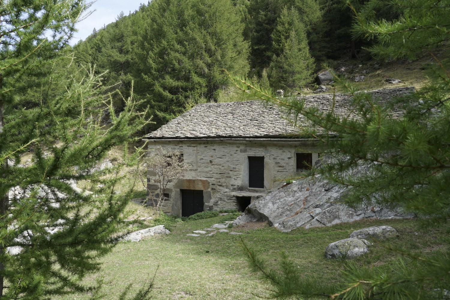 De nos jours, on ne trouve ni vin ni eau à l’ancienne taverne. Photo: Reto Wissmann