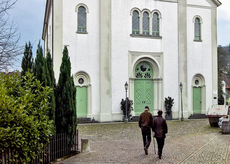 Un bijou du néo-classicisme: la synagogue d’Endingen.