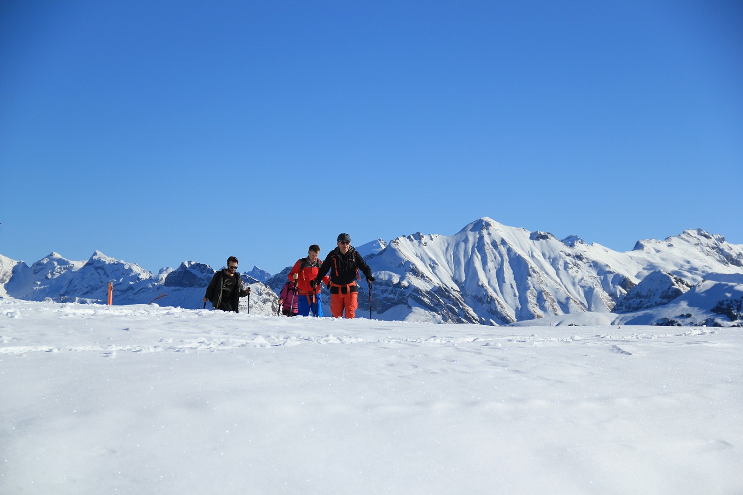 La vue est à couper le souffle.