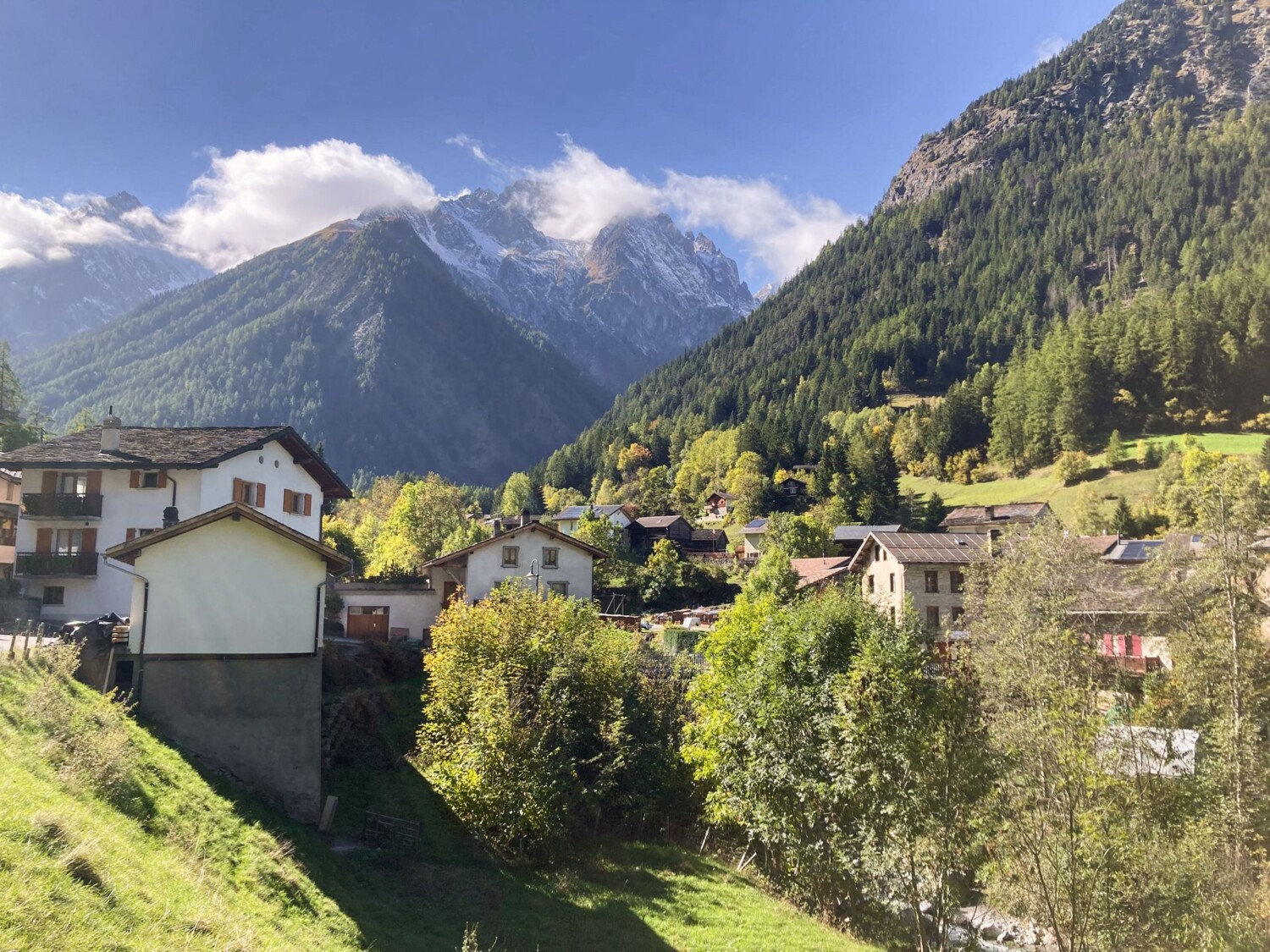 Praz-de-Fort, le but de la randonnée