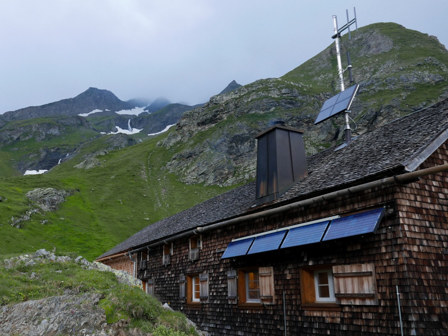 La Sardonahütte du CAS se trouve à la sortie de cette vallée. Photo: Daniela Rommel