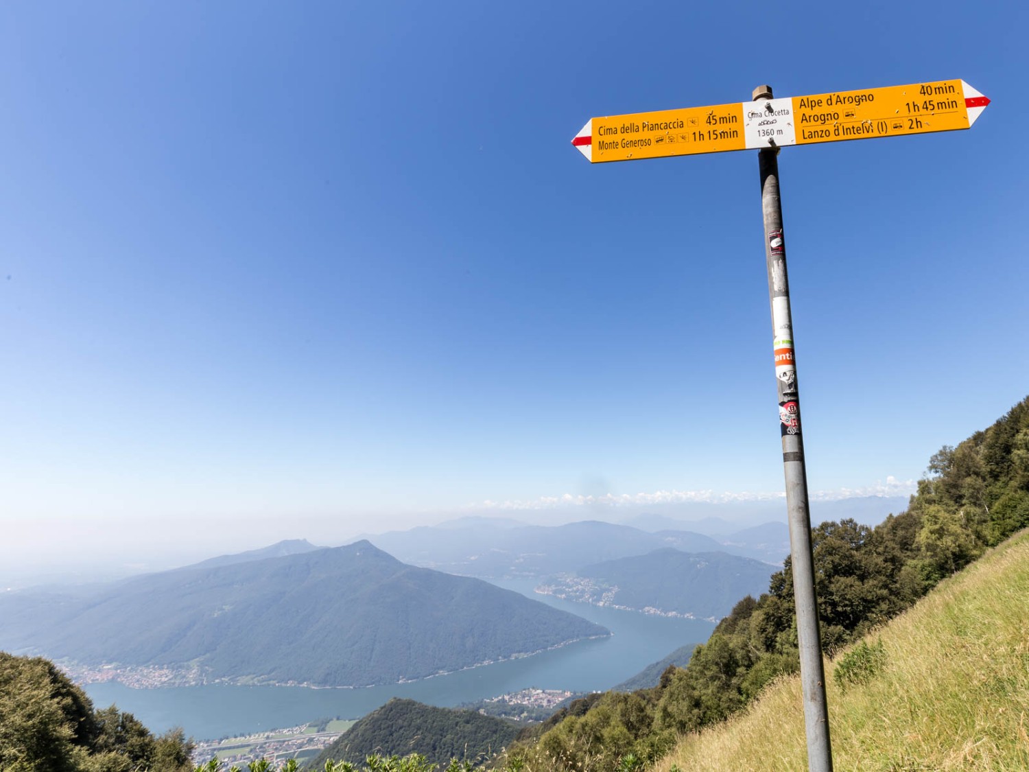 Sur la Cima Crocetta. Photo: Daniel Fleuti