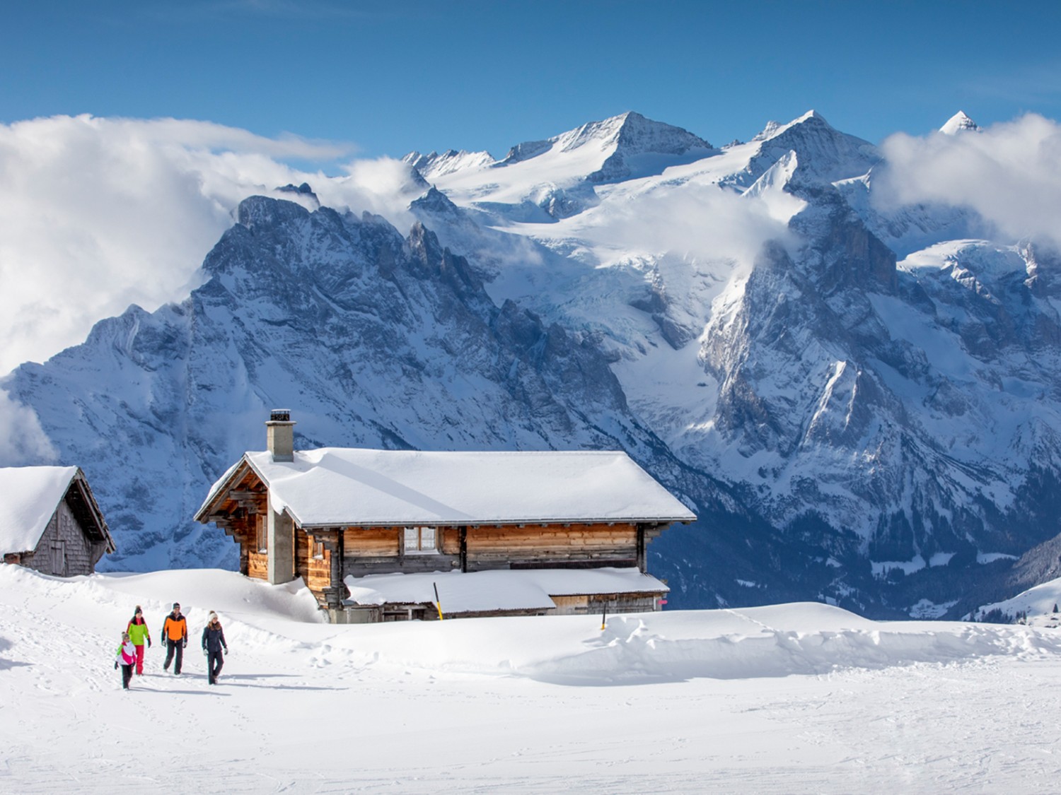 Le Hasliberg a quelque chose à offrir à tout le monde : Des chemins de randonnée hivernale tranquilles... Photo: David Birri, màd