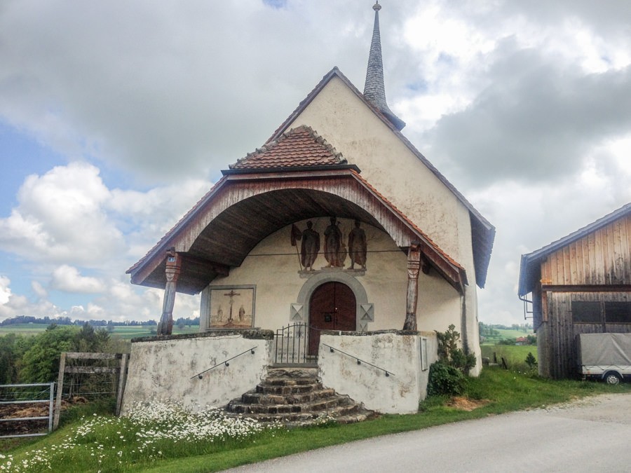 La chapelle médiévale de St. Ursen. Photo: Claudia Peter
