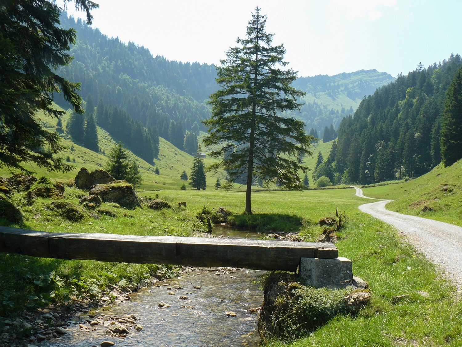 Un agréable tracé dans l’Ijental. Photo: màd