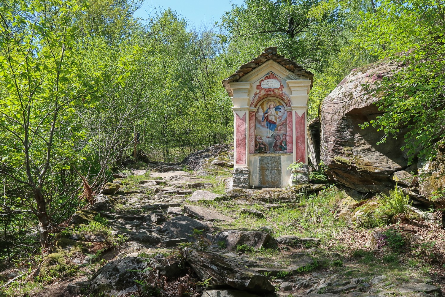 Oratoire entre Ludiano et Selva Piana. Bild: Loïc von Matt