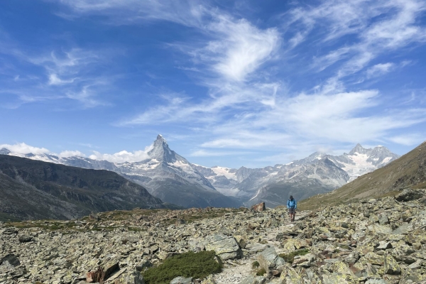 Fünf Seen und das Matterhorn im Blick