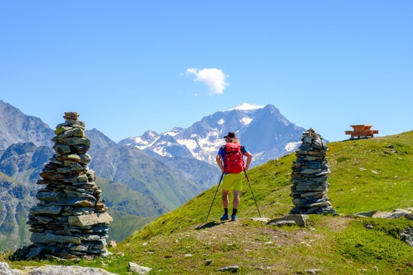 Randonnée panoramique vers le Mont Brûlé