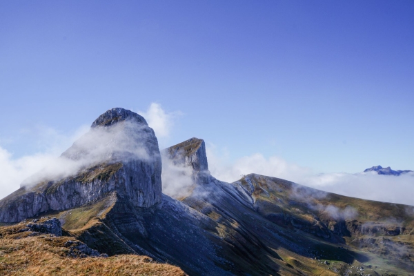 Felstürme in den Waadtländer Alpen