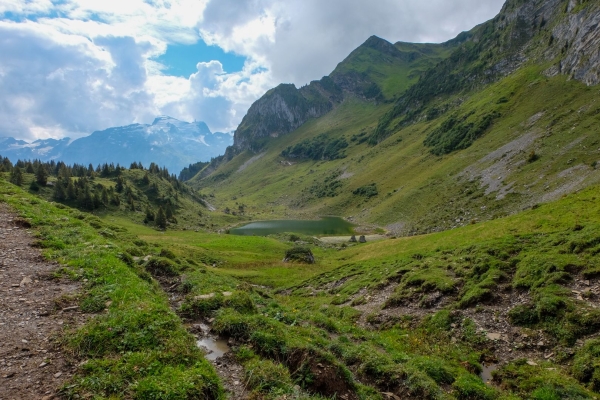 Dem Titlis entgegen im Engelbergertal