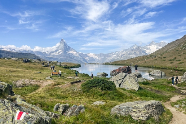 Fünf Seen und das Matterhorn im Blick