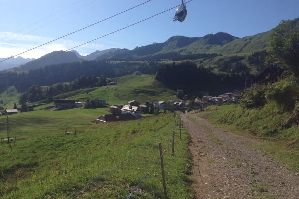 Aus dem Riemenstaldner Tal auf den Fronalpstock