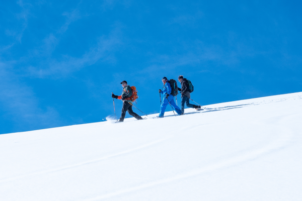Schneeschuhkurs mit Lawinenkunde