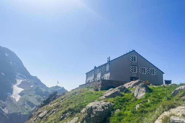 Auf dem Felsenweg zur Glecksteinhütte