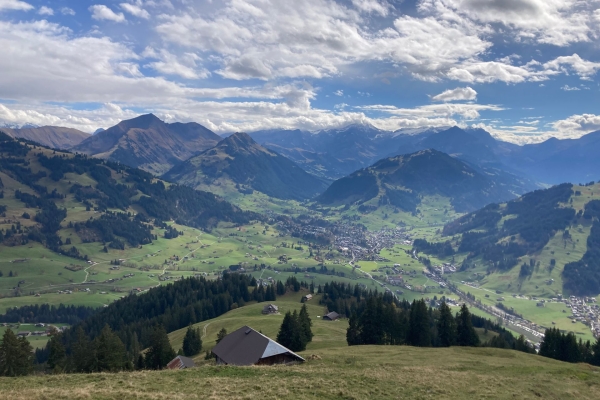 Höhenwanderung im Saanenland