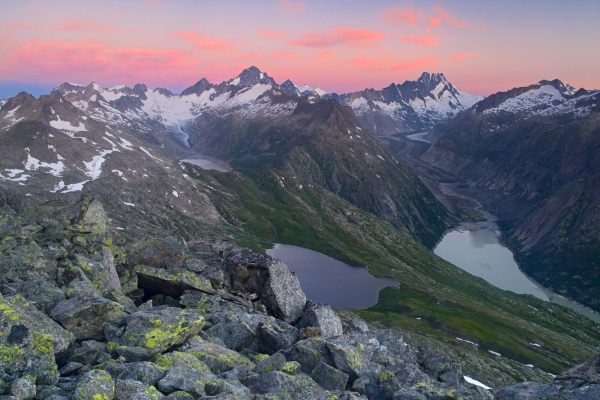 Aussichtsreich zum Oberaarsee